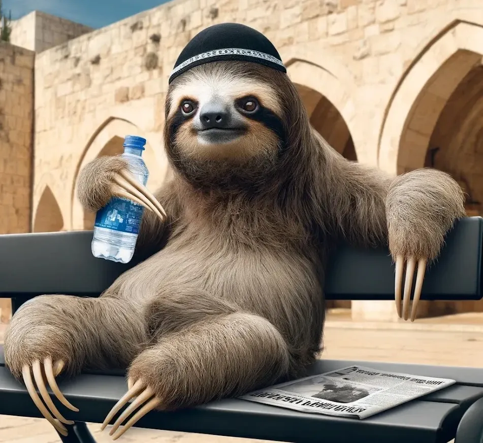 Sloth In Old City