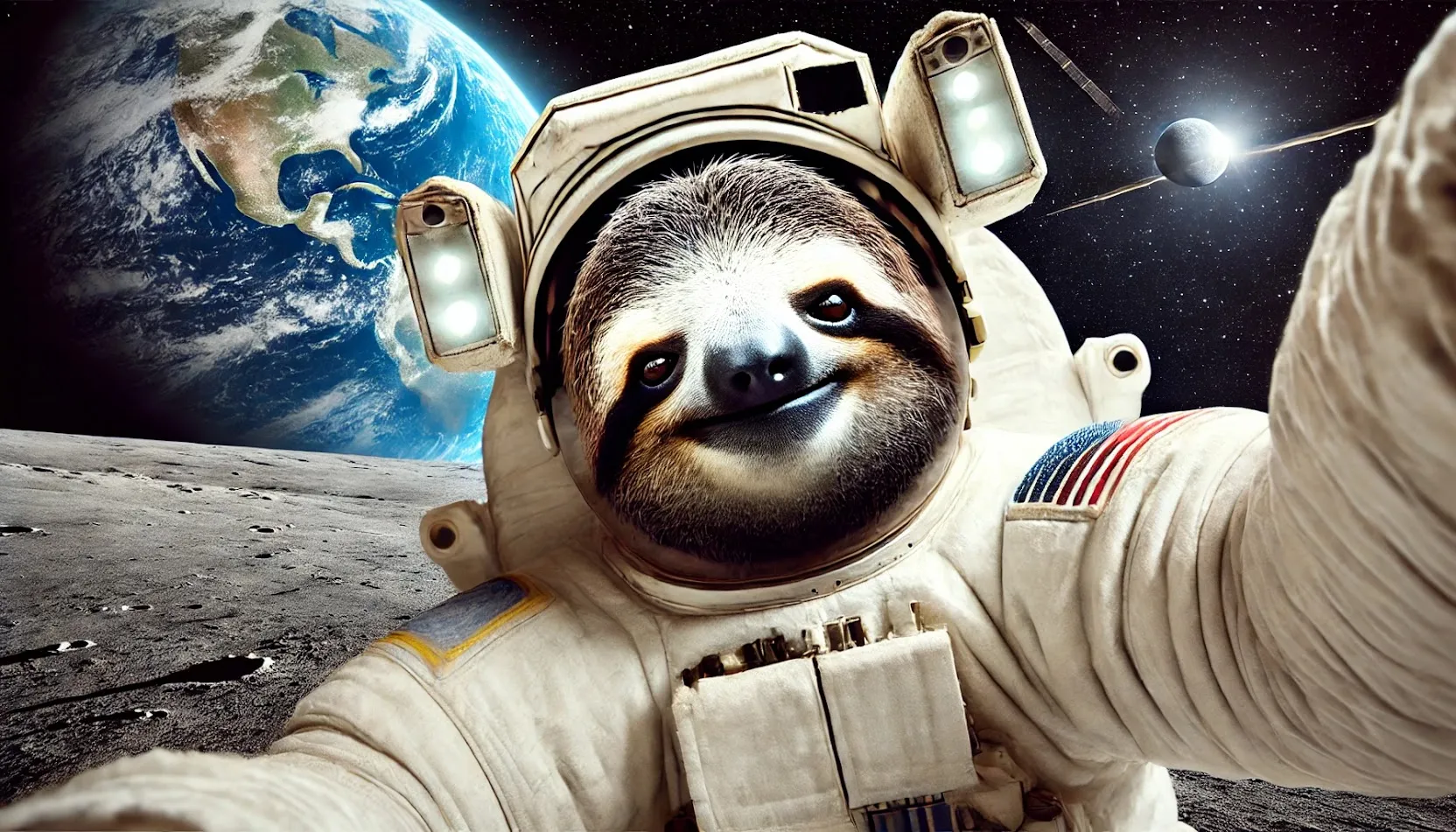 Astronaut sloth