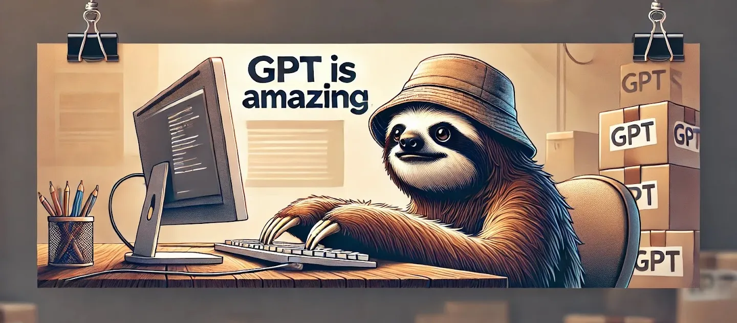 GPT is amazing banner