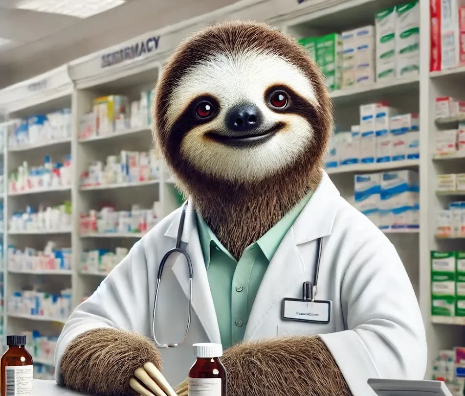 Sloth pharmacist