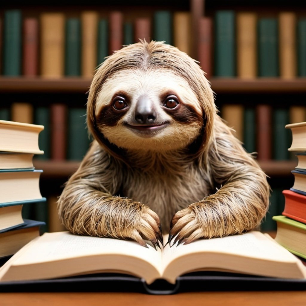 Sloth in library