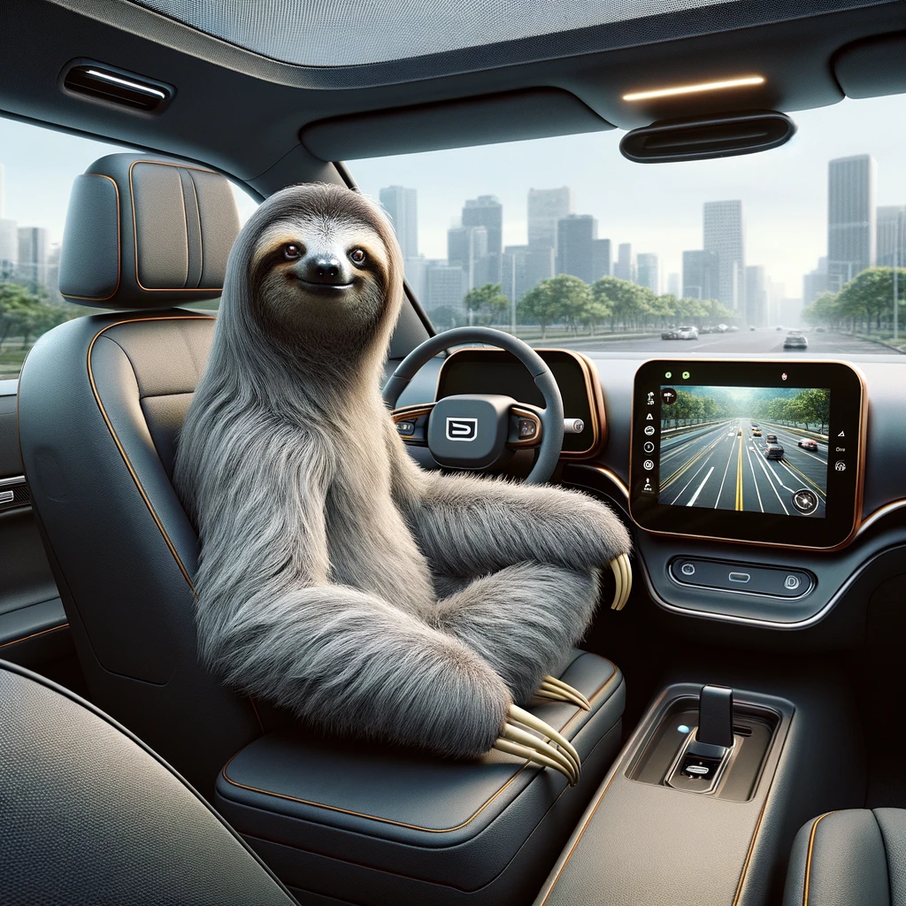 Sloth in Tesla