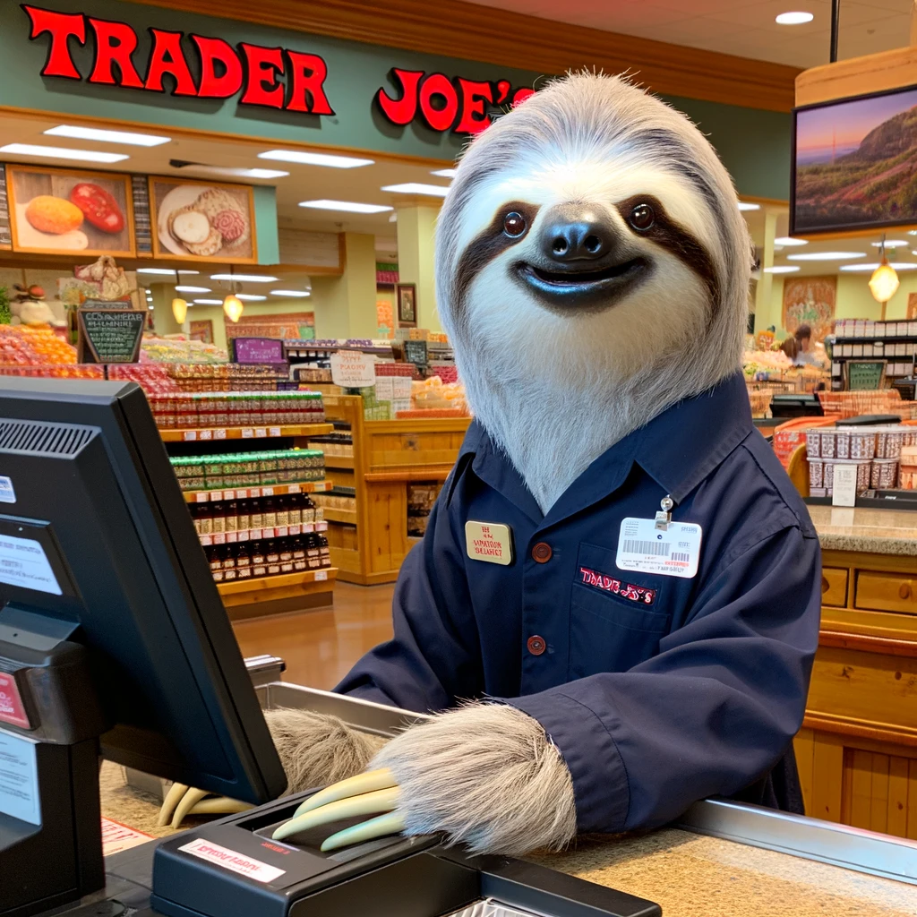 Trader Joe's Sloth